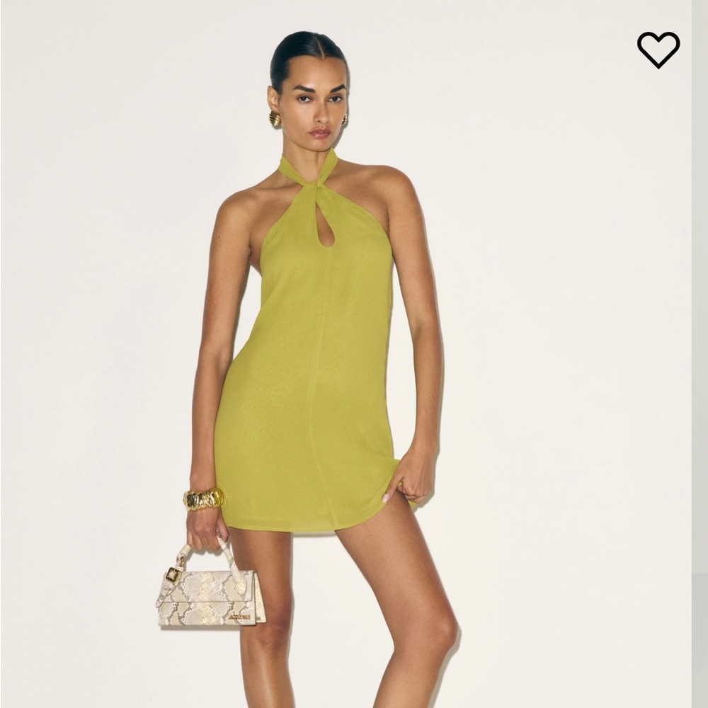 Reformation Bibi Halter Dress NWOT